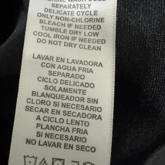 473 Laundry by Shelli Segal | NWOT $98 Charcoal Contrast Trim Skirt (Size 6) - Picture 8 of 12